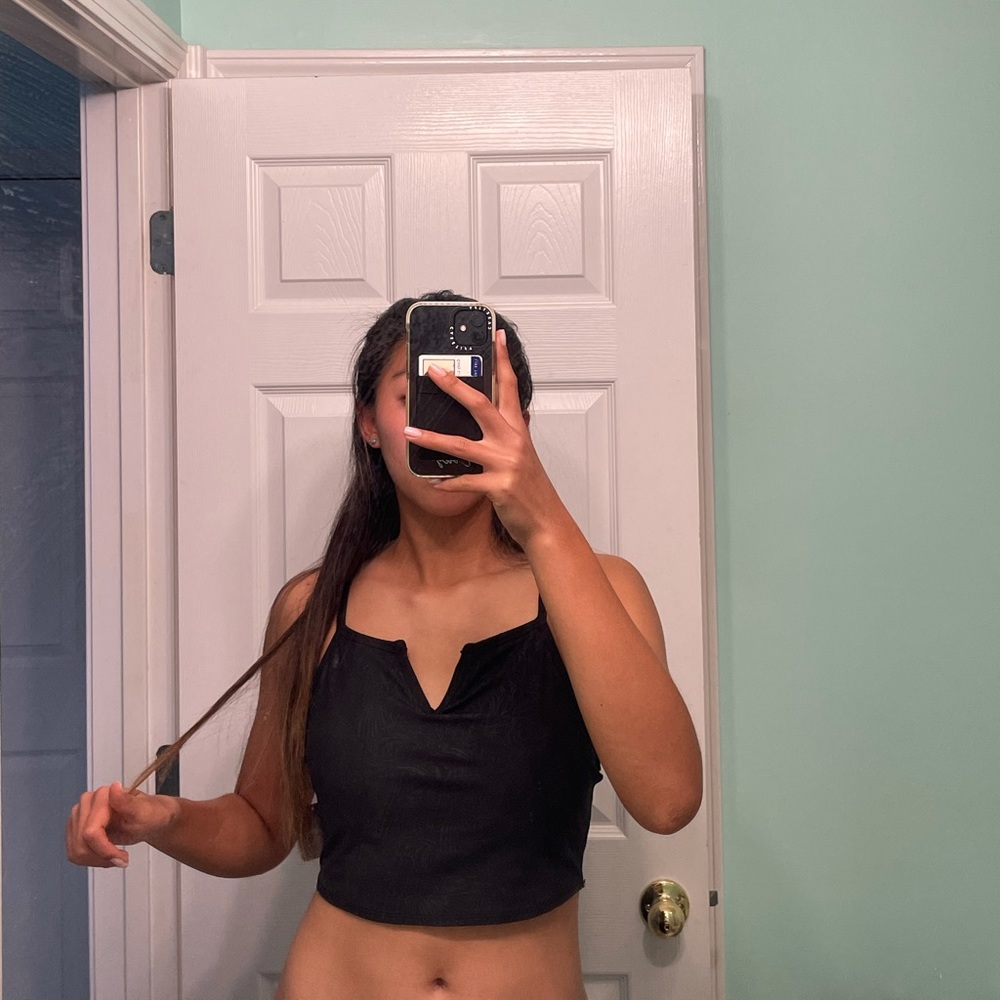 Free people black crop